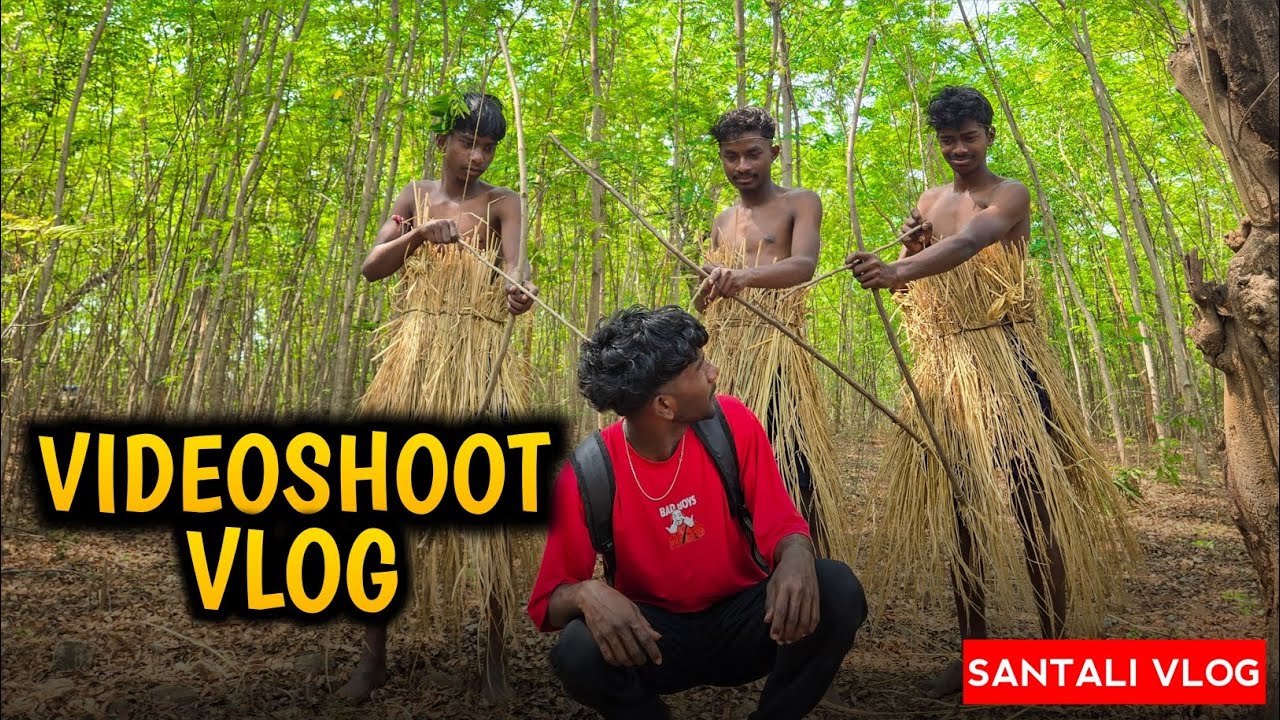 Videoshoot with bekar kora | santali vlog