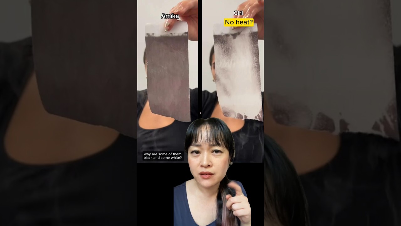 Testing heat protectants? #haircareproducts