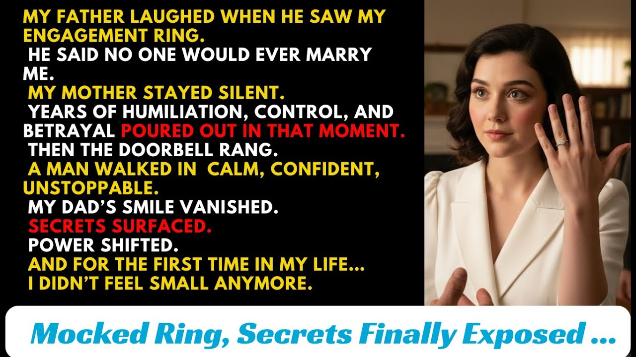 My Dad Laughed at My Engagement Ring—Until My Fiancé Shut Him Down...