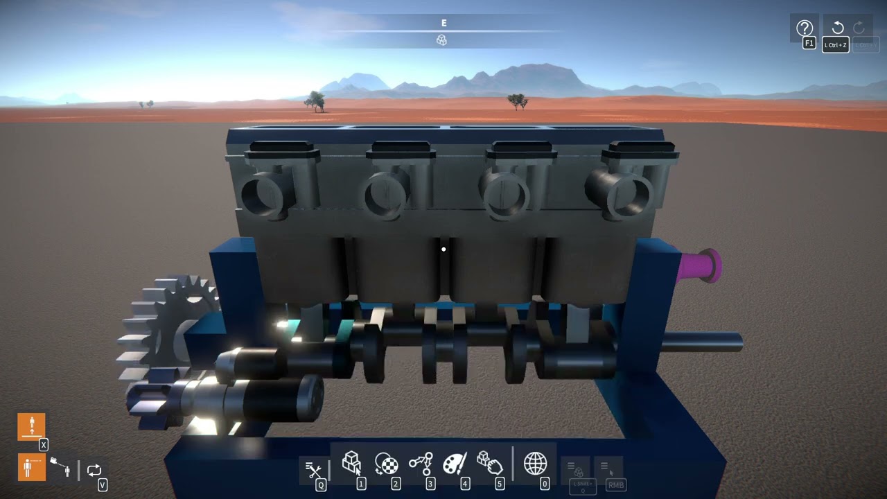 Smooth running engines - GearBlocks