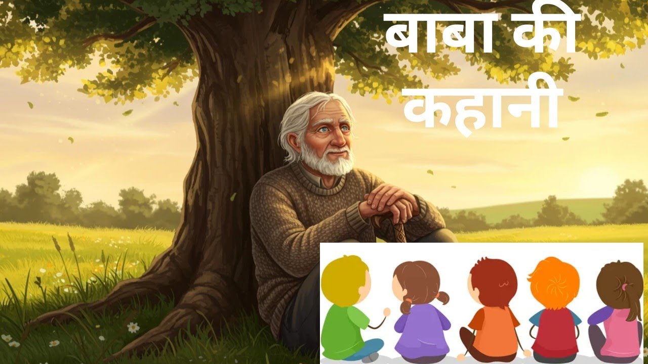 बाबा जी की जीवन गाथा..............बाबा की कहानी.............#cartoon #कार्टूनकहानियां #kahani #child