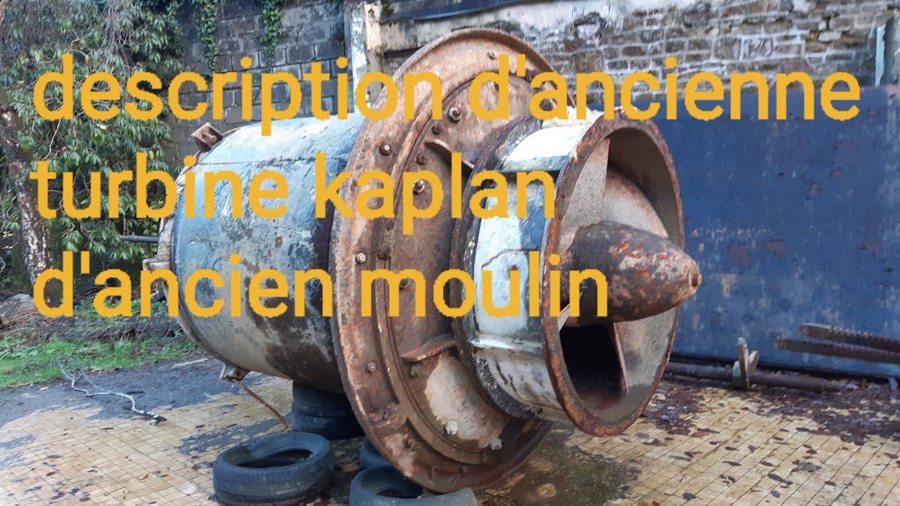 turbine hydroélectrique  kaplan  fonctionnement  description