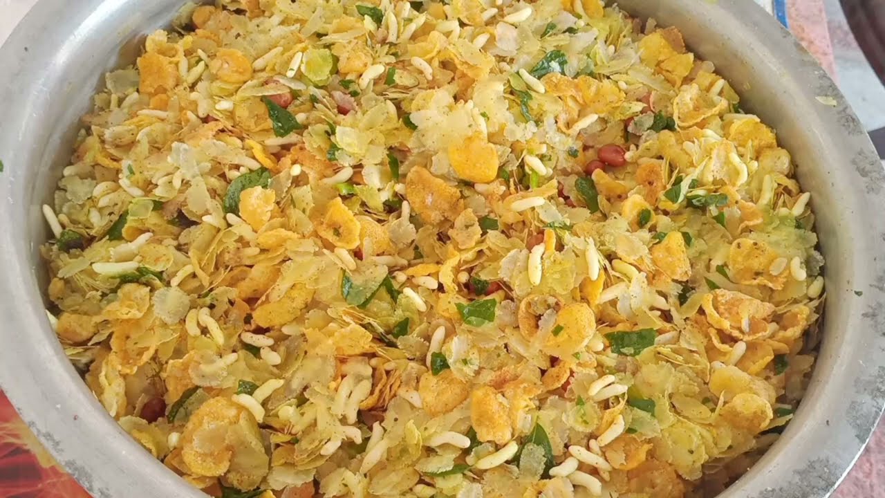 5 నిమిషాల్లో అటుకుల మిక్సర్ | super tasty poha mixer 