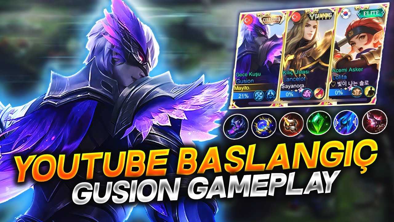 YOUTUBE BAŞLANGIÇ GUSİON GAMEPLAY
