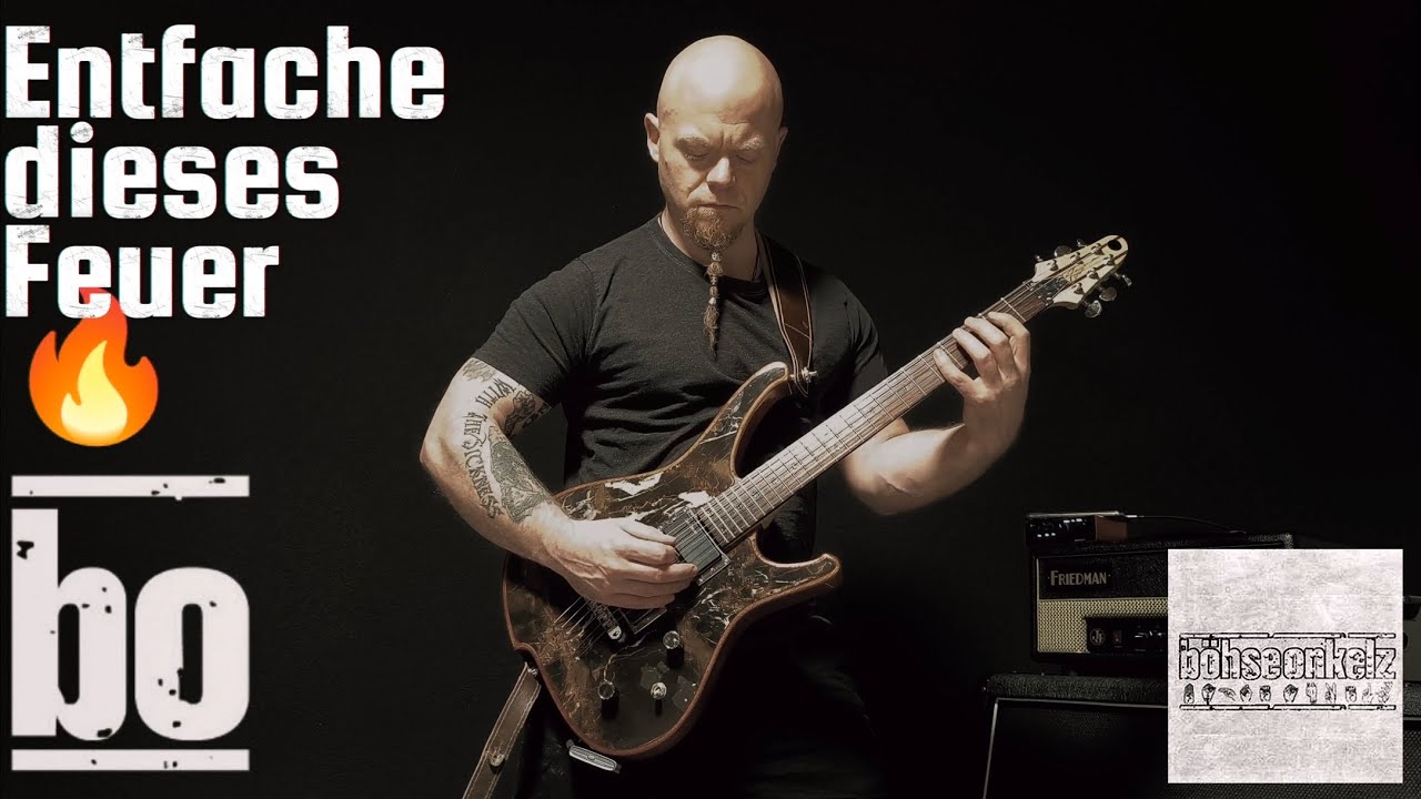 Entfache dieses Feuer🔥 Böhse Onkelz 🎸 Gitarren Cover [4K]