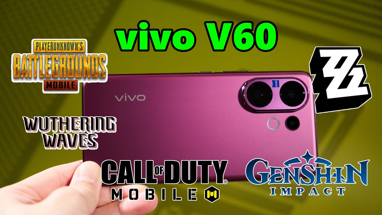 Gaming test - vivo V60 with Snapdragon 7 Gen 4!