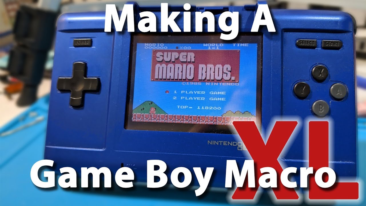How to Make a Game Boy Macro XL from a Nintendo DS