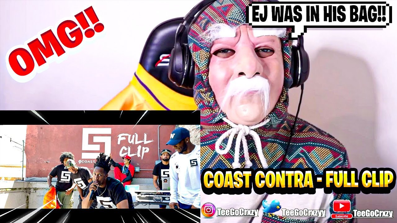 THIS GROUP IS TOO MUCH!!!! COAST CONTRA - FULL CLIP FREESTYLE FT. NATIA (REACTION)