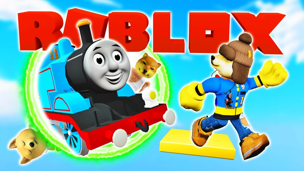Мой брат создал игру Roblox Thomas!