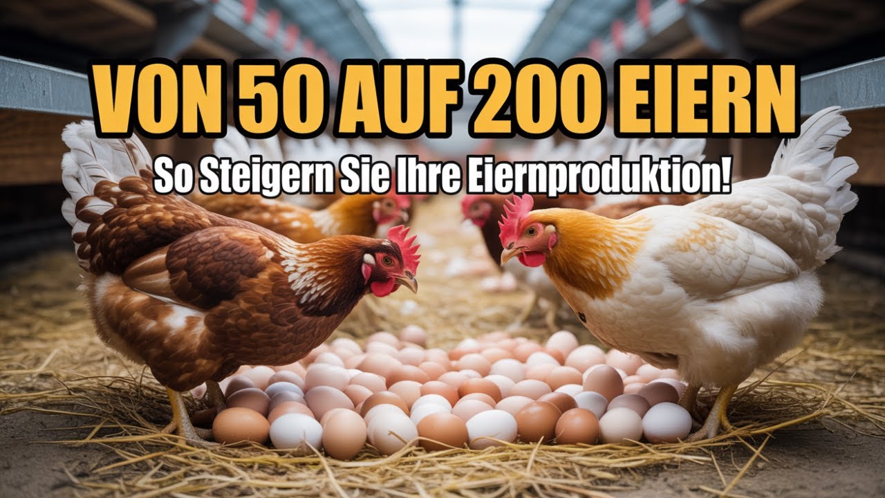 Von 50 auf 200 Eier pro Tag von Hennen Eine echte Strategie zur Skalierung Ihres Eiergeschäfts
