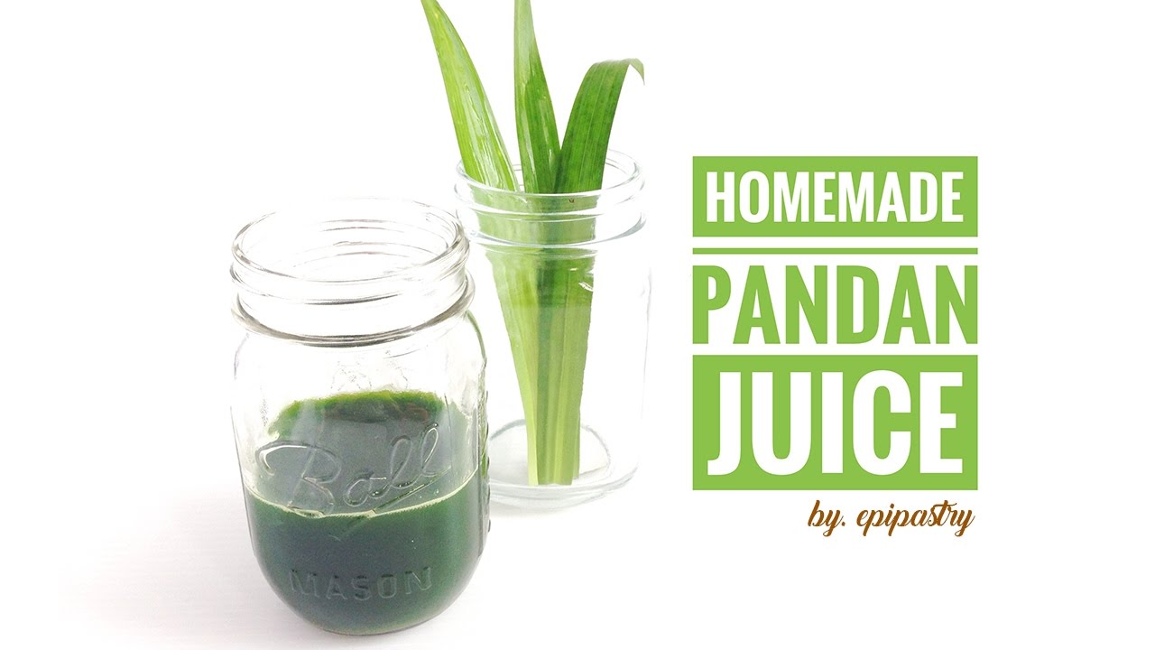 Homemade Pandan Juice