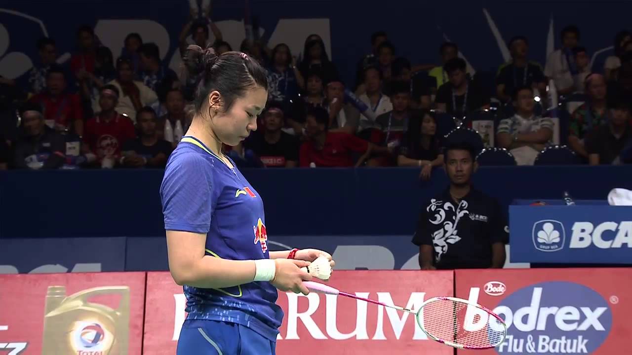 BCA Indonesia Open 2015 | Badminton F M4-WD | Tang J.h/Tian Q vs N.K Maheswari/G. Polii