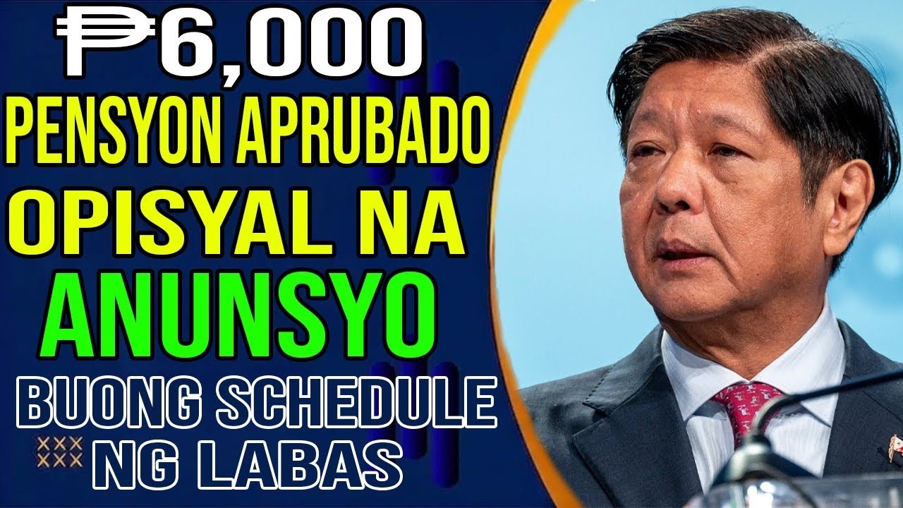 OFFICIAL CONFIRMED! ₱6,000 Universal Social Pension para sa Seniors &mdash; Buong Release Schedule, Alamin