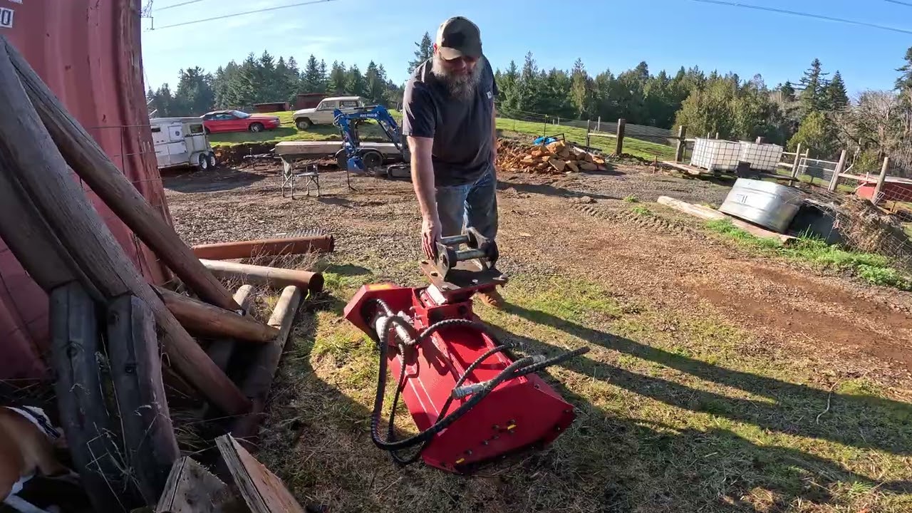 The Mower Attachment on aRippa R32 PRO
