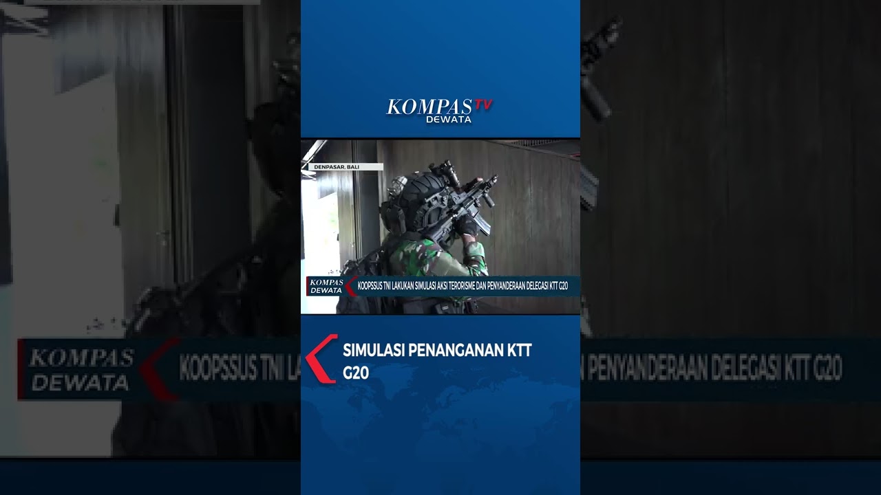 Simulasi Penanganan KTT G20