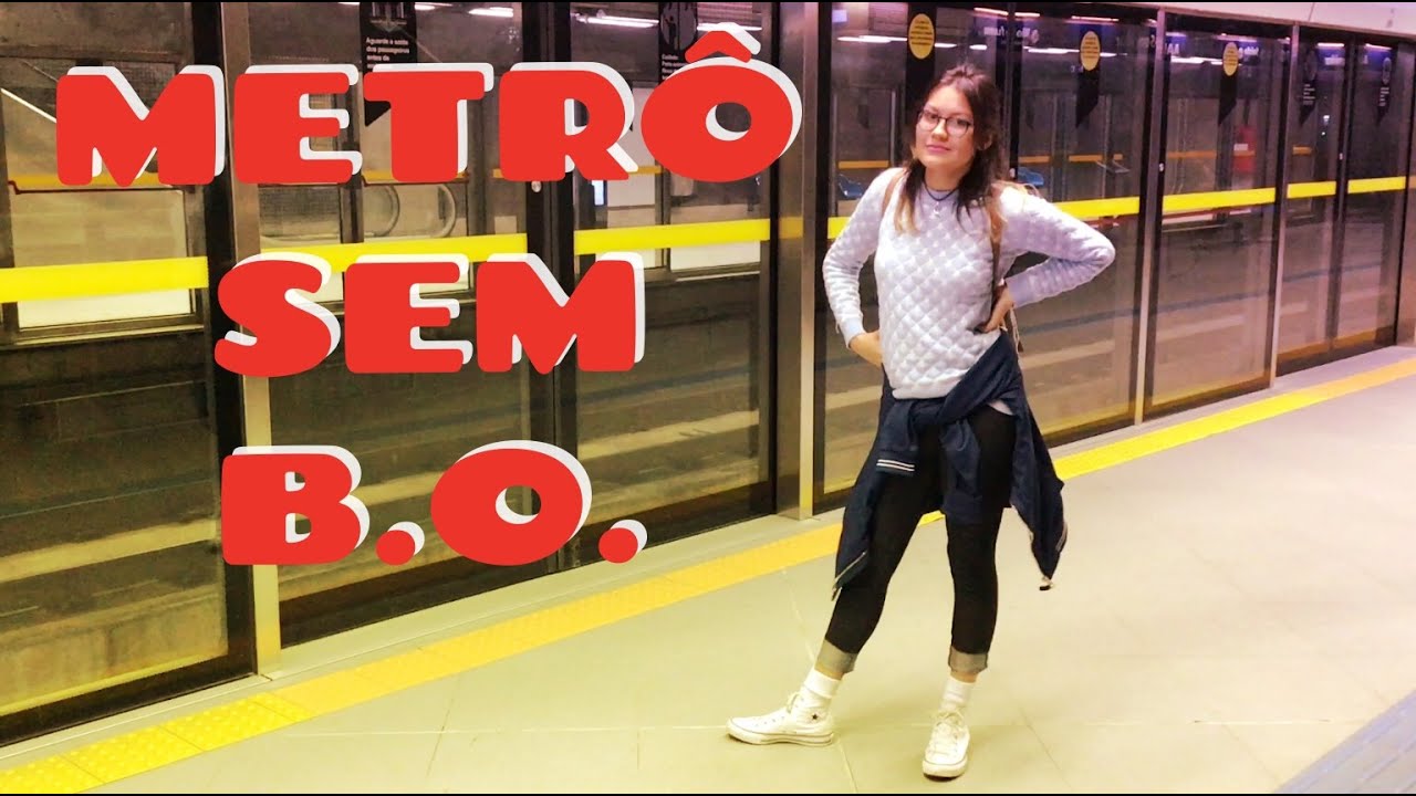 APRENDA A ANDAR NO METRÔ DE SÃO PAULO || Me Chama que Eu Vou