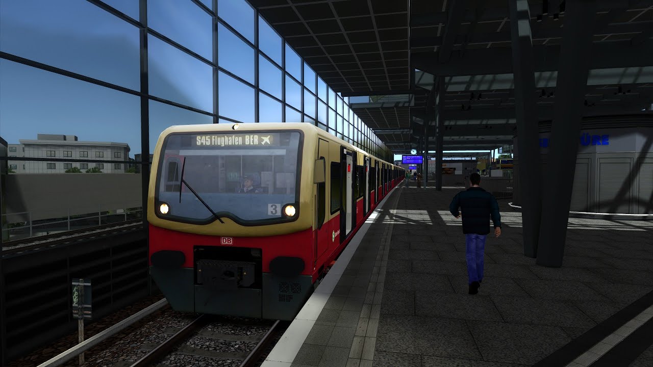 S45 Südkreuz - Flughafen BER | BR481 auf Berlin JWD | Train Simulator Classic