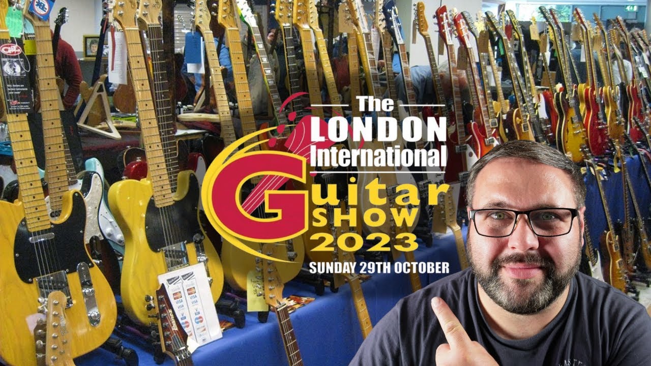 Drummer Checking Out The Sickest Guitars At The London International Guitar Show 2023!