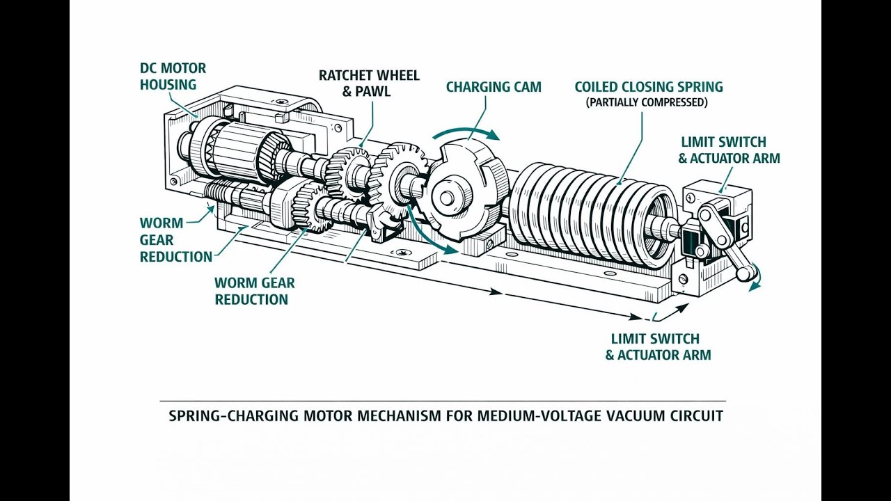 Spring Charging Motor Failures: Symptoms, Root Causes & Field Fixes