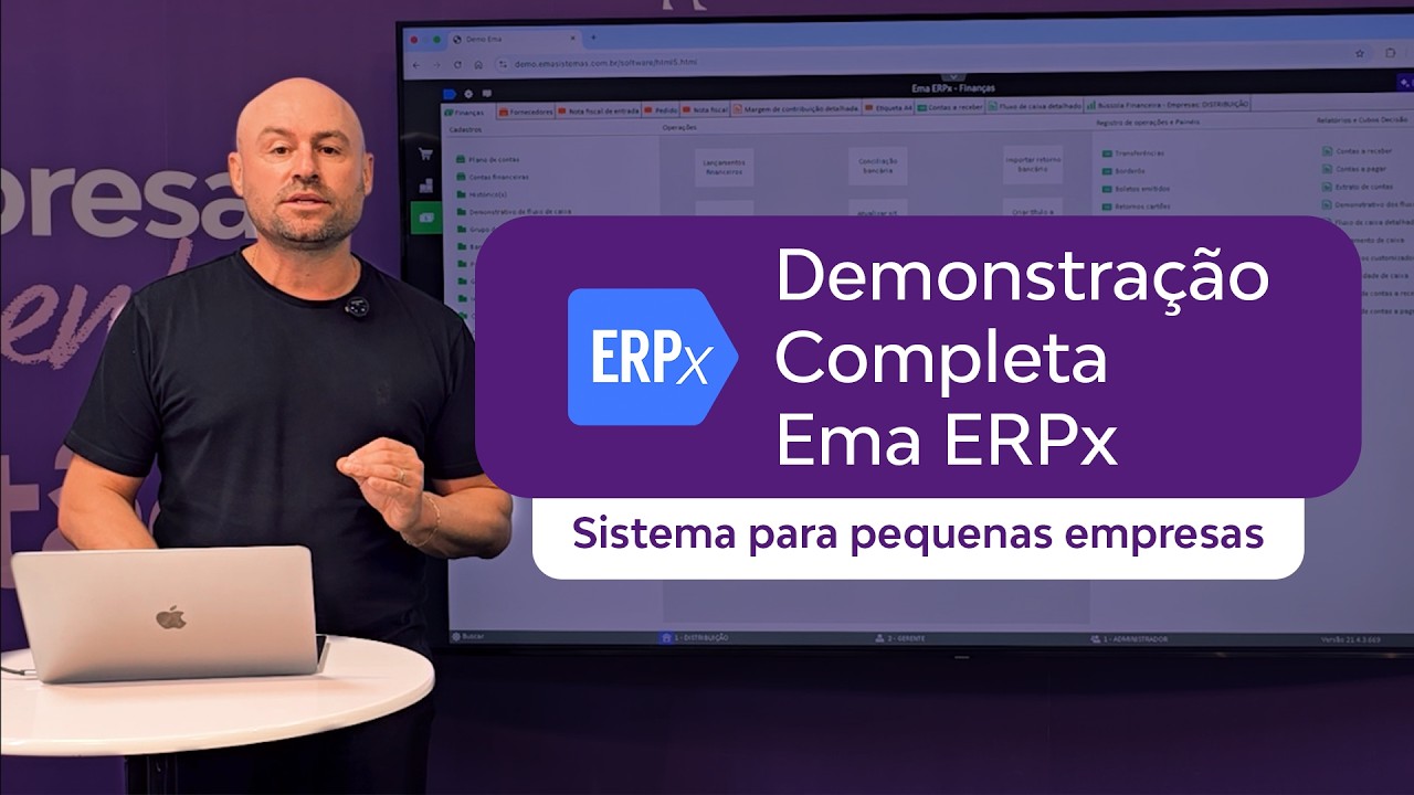 🚀 Demonstração do Ema ERPx  | Sistema para pequenas empresas
