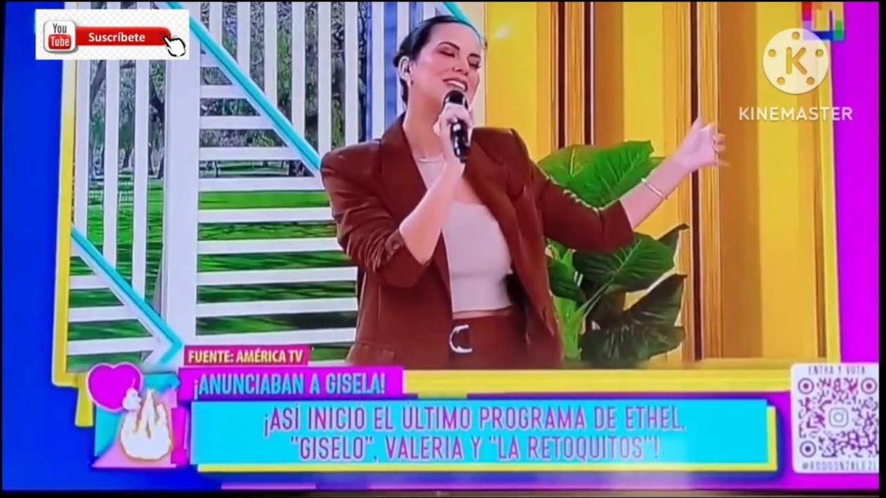 Am&eacute;rica Hoy anunciaba la llegada de Gisela Valc&aacute;rcel para promocionar programa digital 