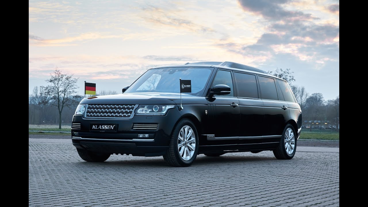 Neues Sonderschutzfahrzeug KLASSEN mit innovativer BUNKER Technologie Range Rover Staatslimousine