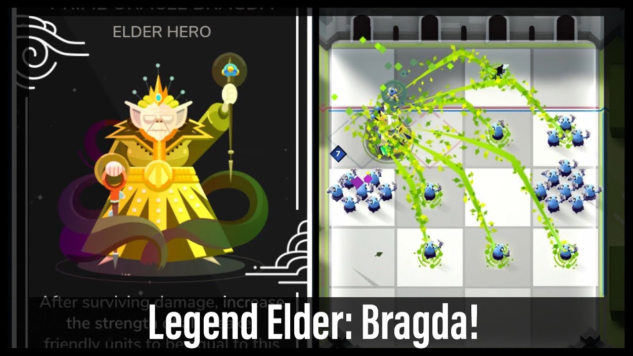 *Legendary Elder: Prime Oracle Bragda! Mechanic Test. Isn't this SF hero? #Stormbound