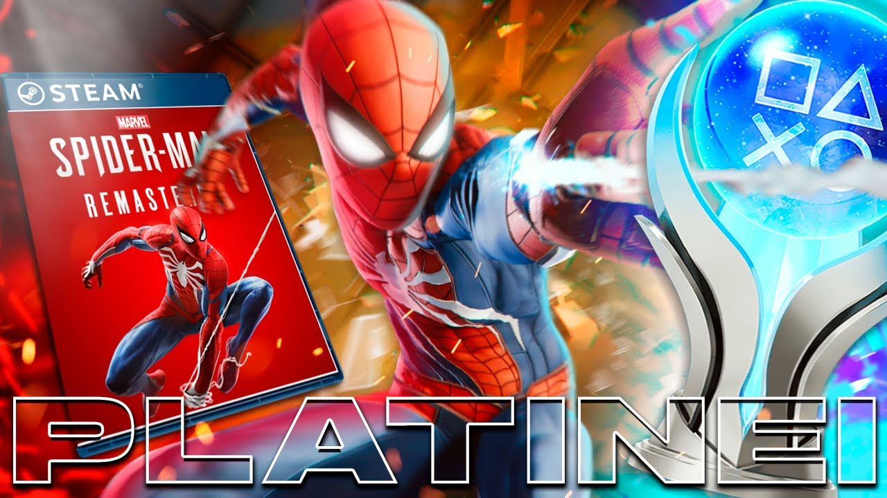PLATINEI O MELHOR JOGO DO HOMEM-ARANHA | Marvel's Spider-Man Remastered