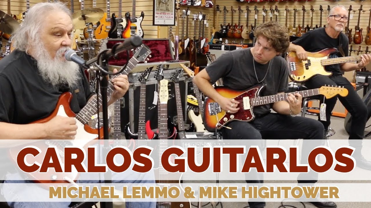 Carlos Guitarlos with Michael Lemmo | 1966 Fender Jazzaster & 1963 Epiphone Coronet