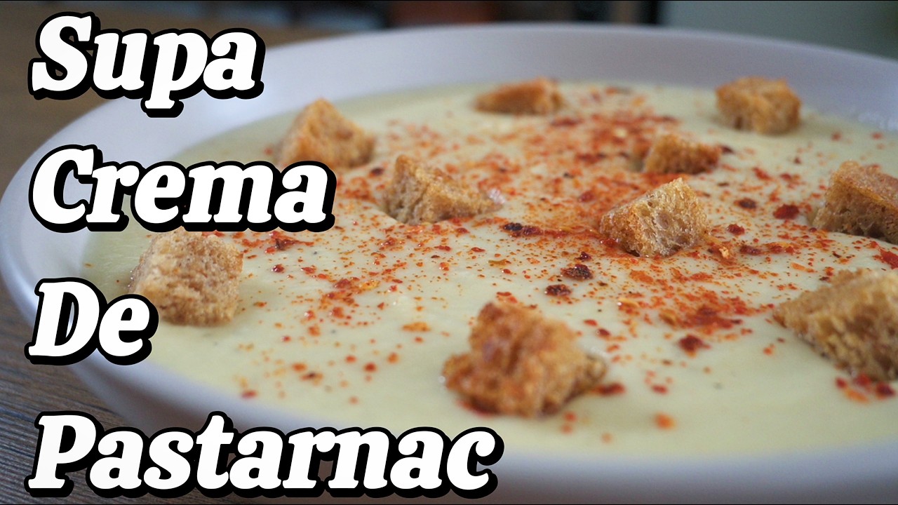 Supă cremă de păstărnac &ndash; Cremoasă, aromată și ușor de făcut!