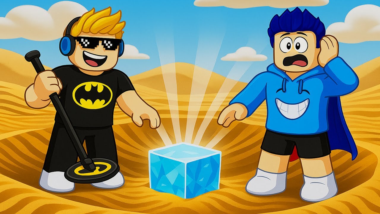 🏜️ ÇÖLDE DEDEKTÖRLE HAZİNE ARADIK! 💰 | Roblox
