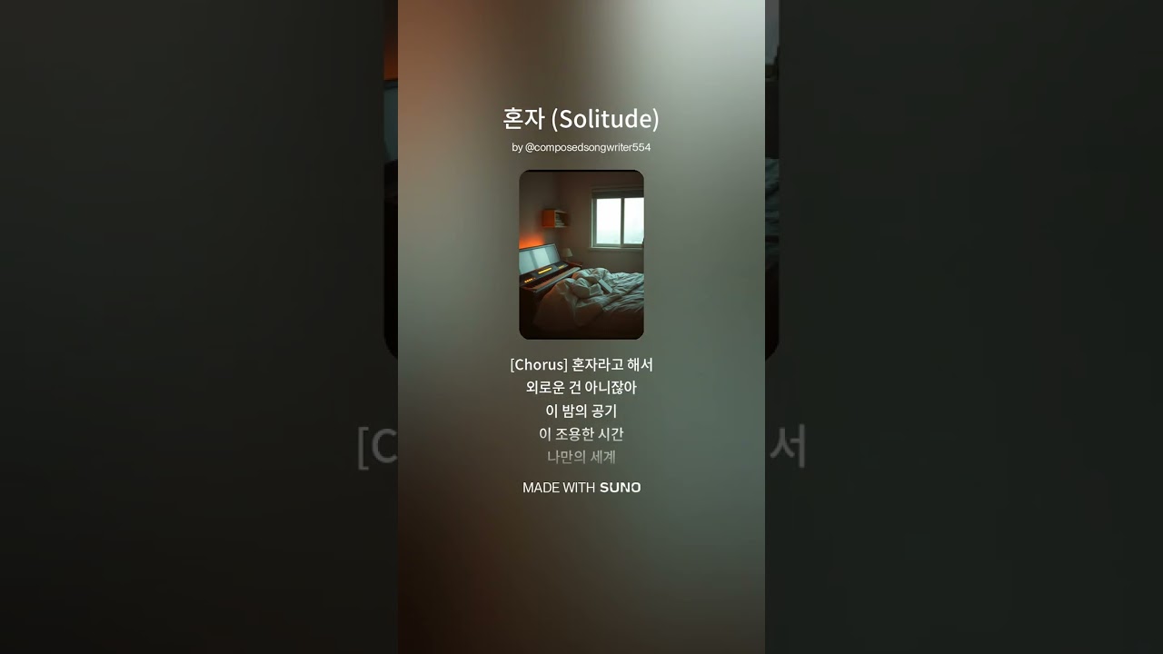 혼자 Solitude