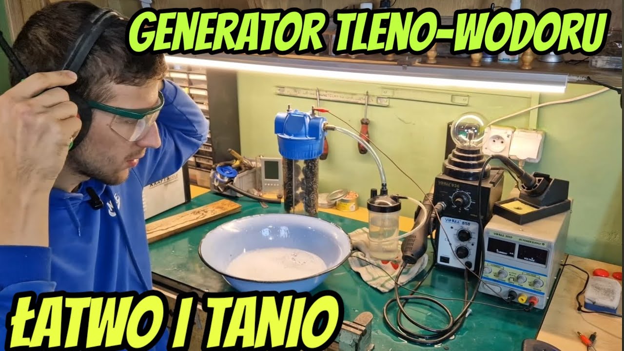 Zrobiłem Generator Tleno-Wodoru (HHO) / Łatwo i Tanio