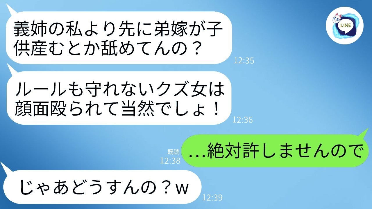 初孫を抱かせようと訪ねたその場で、義姉が激昂しビンタを一発。「順番を守れない女は許さない」と意味不明な主張…しかし私の冷静な反撃で状況は一変した。