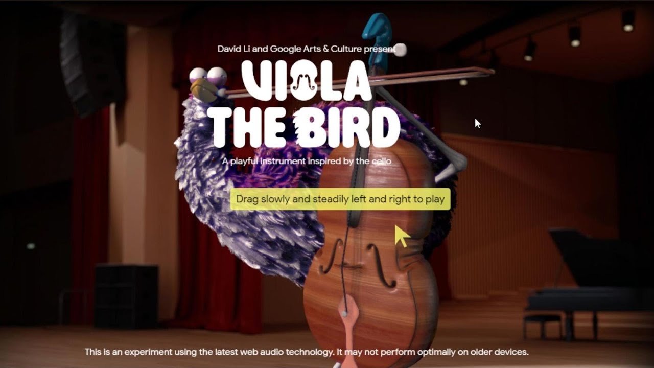 Viola the Bird: Play a Virtual Cello with AI Magic! 🎻🐦✨