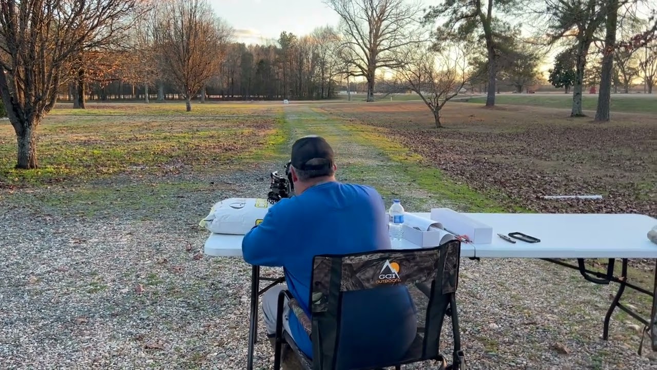 Ravin R500 100 yard shot