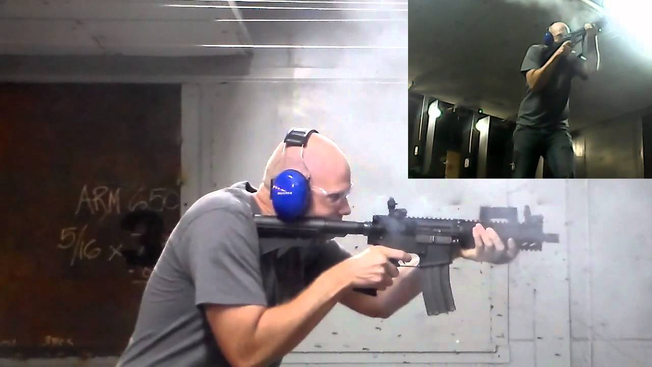 The Ted's Shooting Range machine gun experience