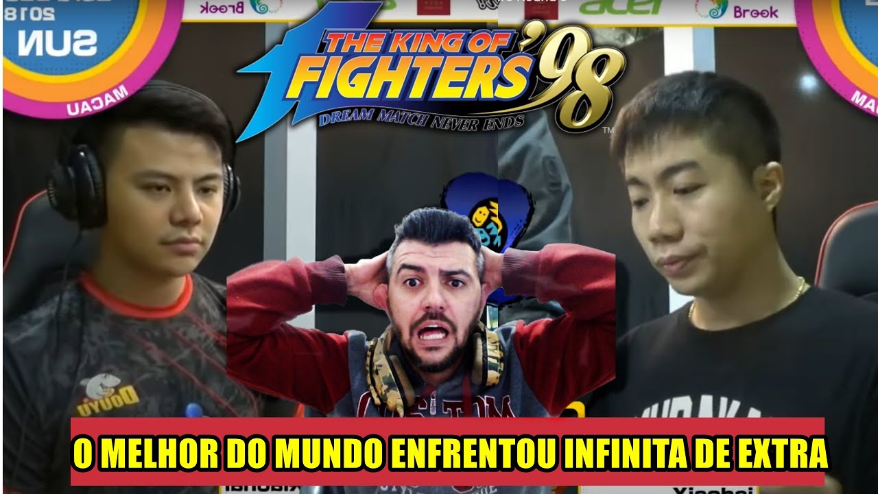 O DIA EM QUE XIAOHAI PASSOU MAL COM EXTRA  NO KOF 98 , LUTA INSANA!!!