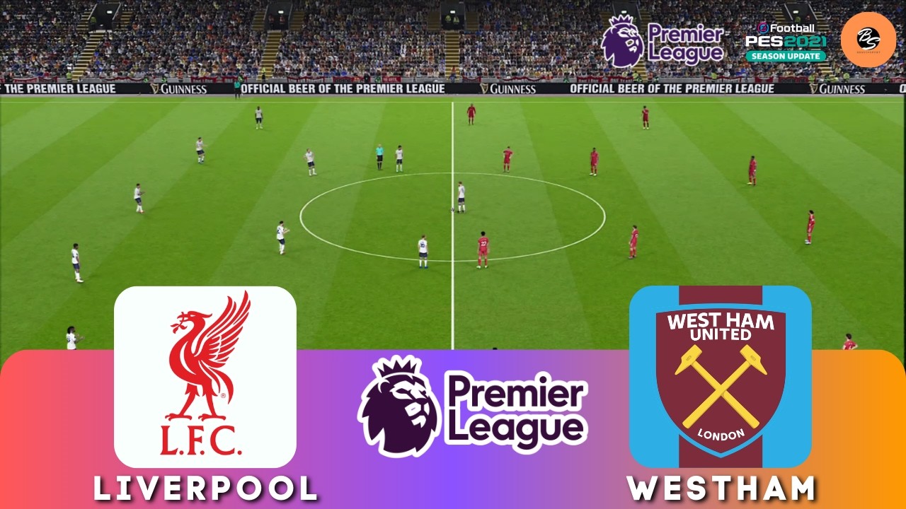 LIVERPOOL VS WEST HAM 🔴 EPL 2025/26 Match | Full Match Simulation | PES 2021