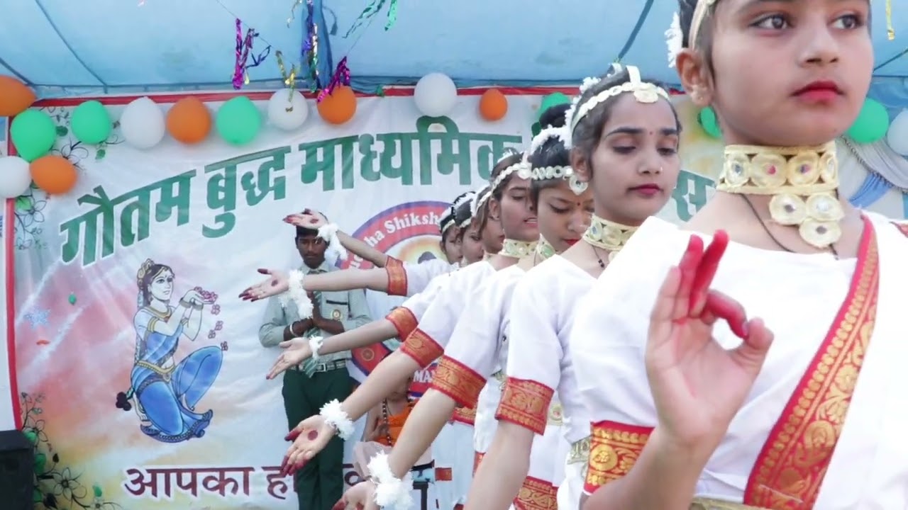 BUDDHA VANDANA PEACEFUL & CLASSICAL PRESENTATION BY GAUTAM BUDDHA SHIKSHA SADAN SECONDARY SCHOOL