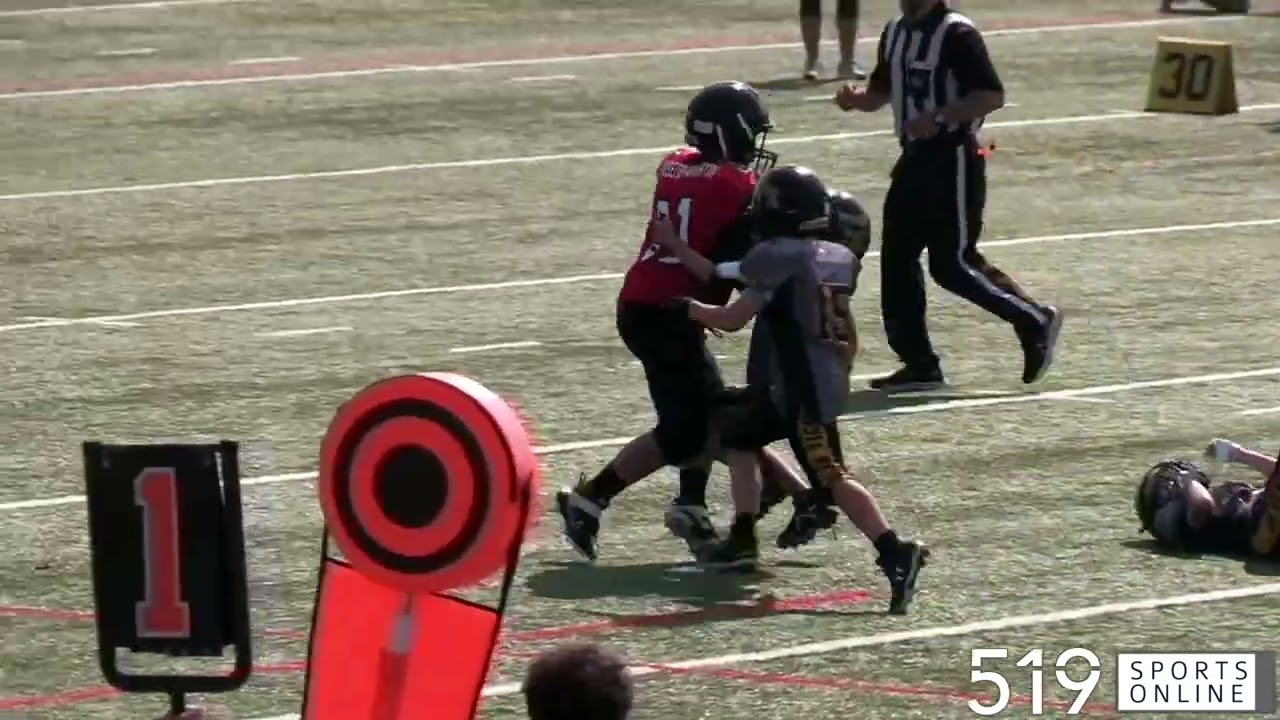 OSFL Football (Under 10) - Hamilton Jr. Tiger-Cats vs Brantford Bisons