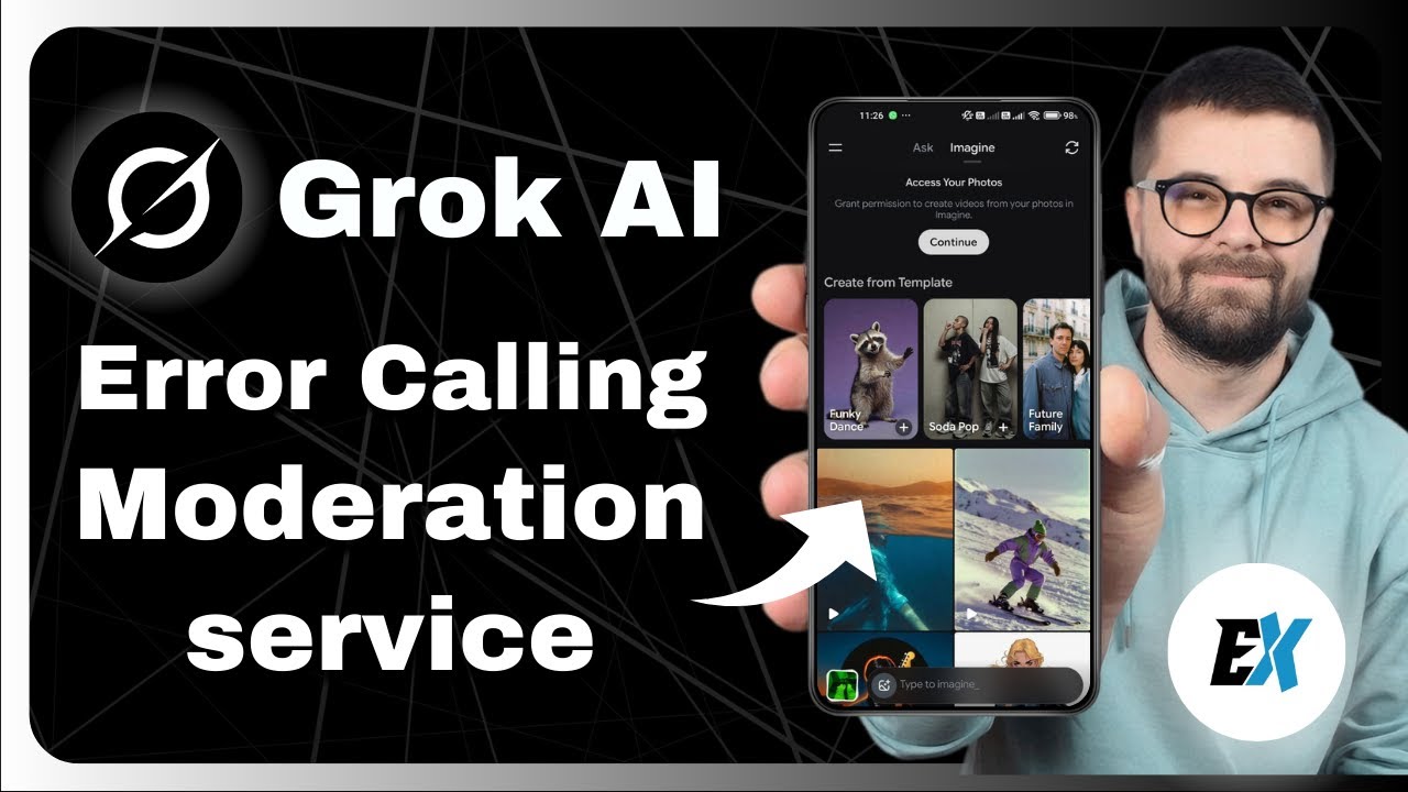 How to Fix Grok Error Calling Moderation Service - Grok App Not Working