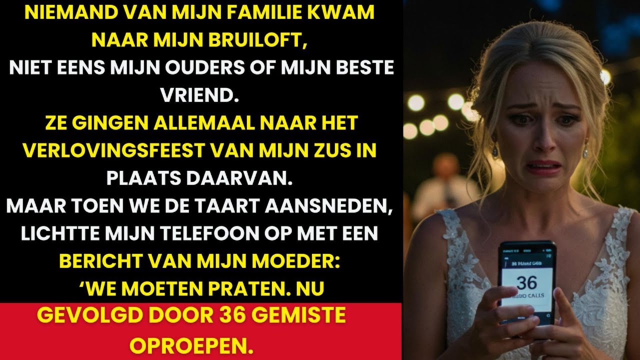 Niemand Van Mijn Familie Kwam Naar Mijn Bruiloft – Zelfs Mijn Ouders En Mijn... Lieten Me Alleen