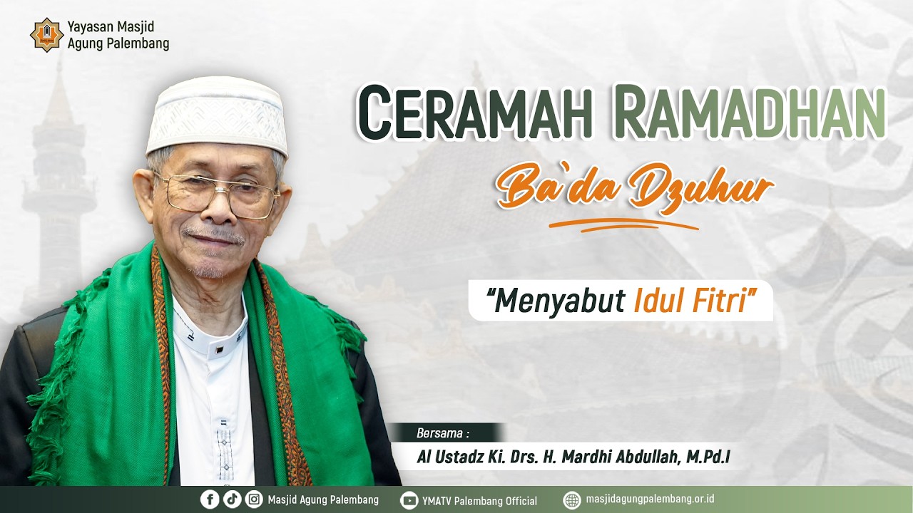[LIVE] CAWISAN BA'DA DZUHUR | AL USTADZ KI. DRS. H. MARDHI ABDULLAH, M.PD.I