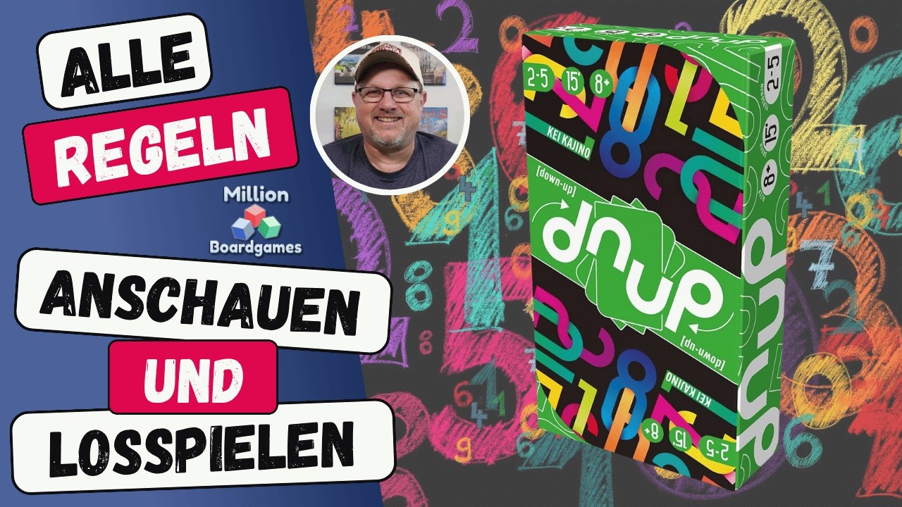 DNUP - Down Up | Regelvideo | Karten drehen f&uuml;r Einsteiger