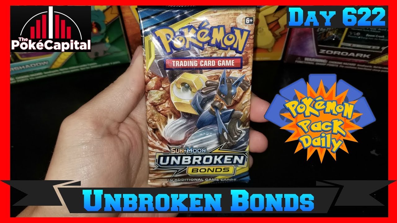 Pokemon Pack Daily UNBROKEN BONDS Booster Opening Day 622 - Featuring ThePokeCapital