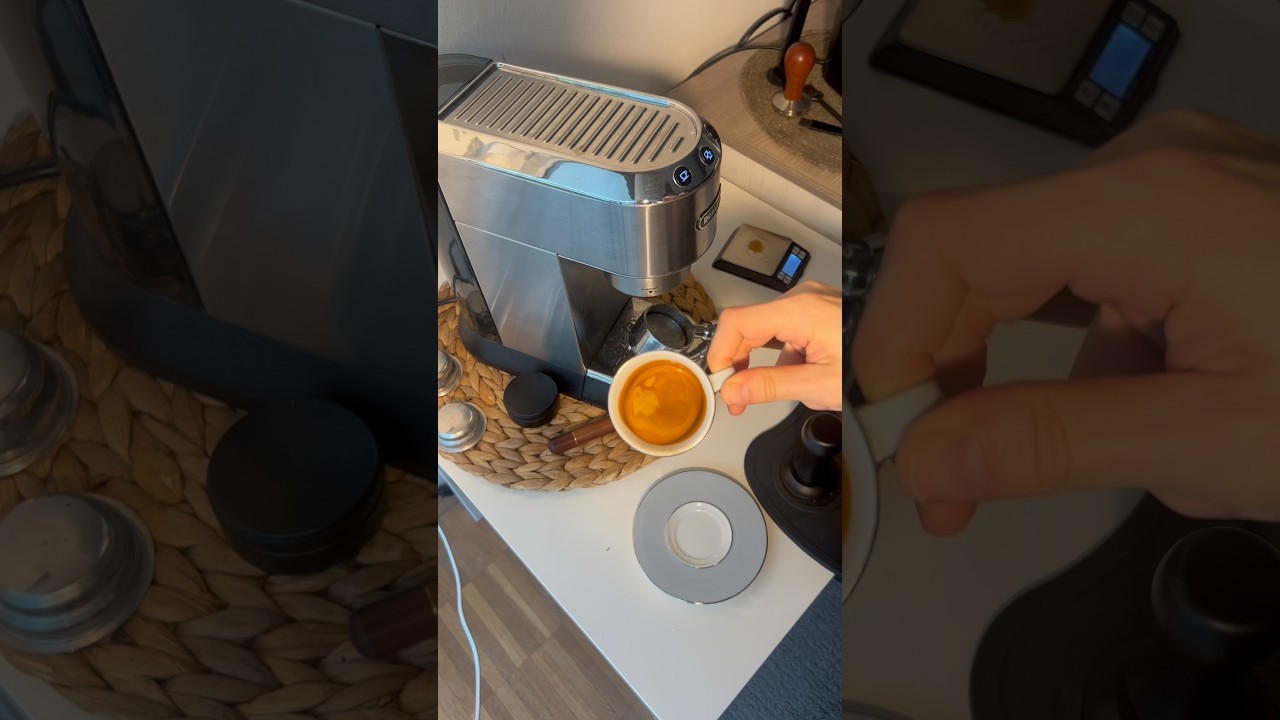 How do you start your day with Delonghi Dedica? #coffee #espresso #delonghi #delonghidedica