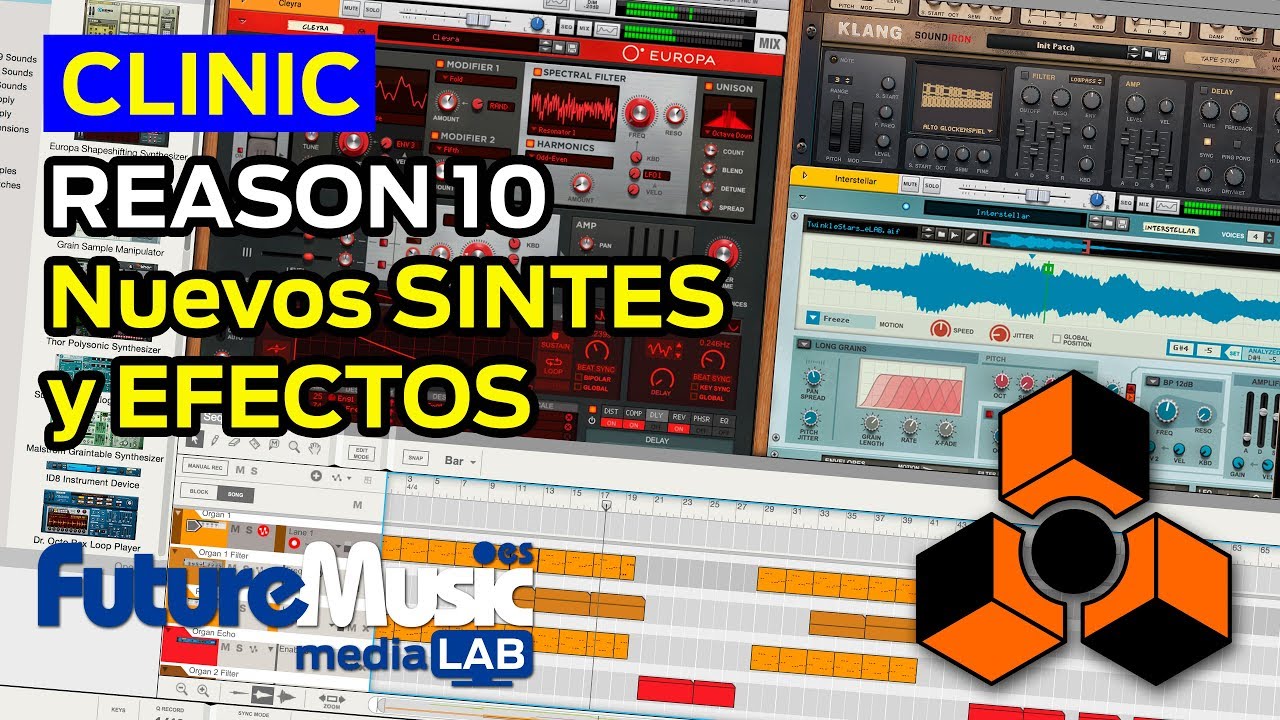 Videotutorial | Reason 10, descubre sus nuevos sintetizadores y efectos
