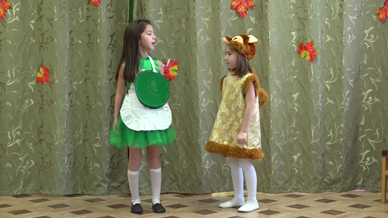 Сказка по яблоки. Утренник в детском саду. Осень 2020