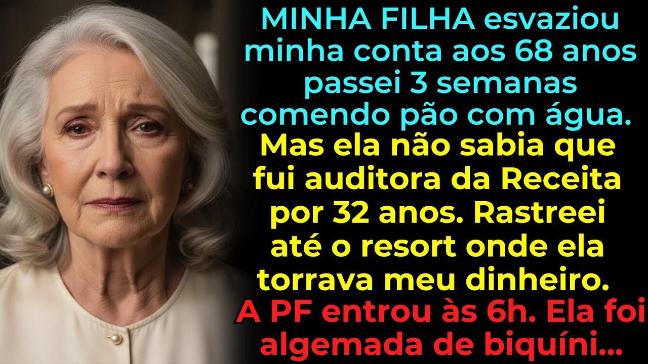 MINHA FILHA ESVAZIOU minha conta aos 68 anos passei semanas comendo pão com água. Ela esqueceu que..